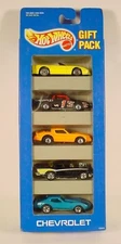 Hot Wheels Chevrolet 5 Pack / Gift Pack Orange Camaro Basics From 1993 # 12403