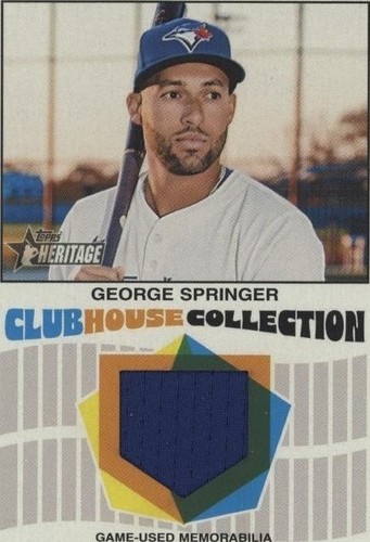 2026 Topps Heritage ~ George Springer ~ AL Championship Chrome