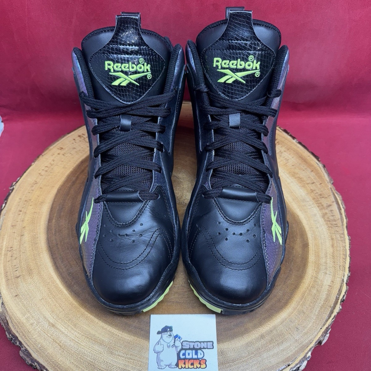 むっちゃん Reebok Kamikaze II Mid 2 Shawn Kemp Nocturnal Purple/Black Shoe