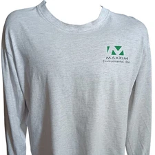 Vintage T-shirt Large Single Stitch MAXXIM Environmental Farm Inc. Oneita 90s