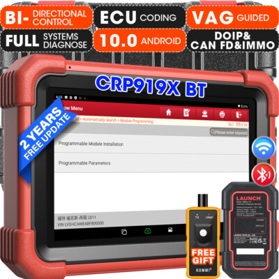 2025 LAUNCH X431 CRP919X BT PRO Bidirectional Car Diagnostic Scanner ECU Coding