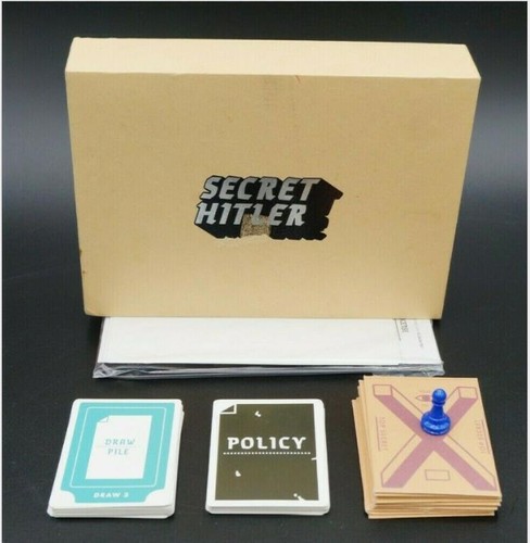 Secret H!tler Board Cards Social Party Fun Dramatic Game Lying Card 5-10 Players - Picture 10 of 10