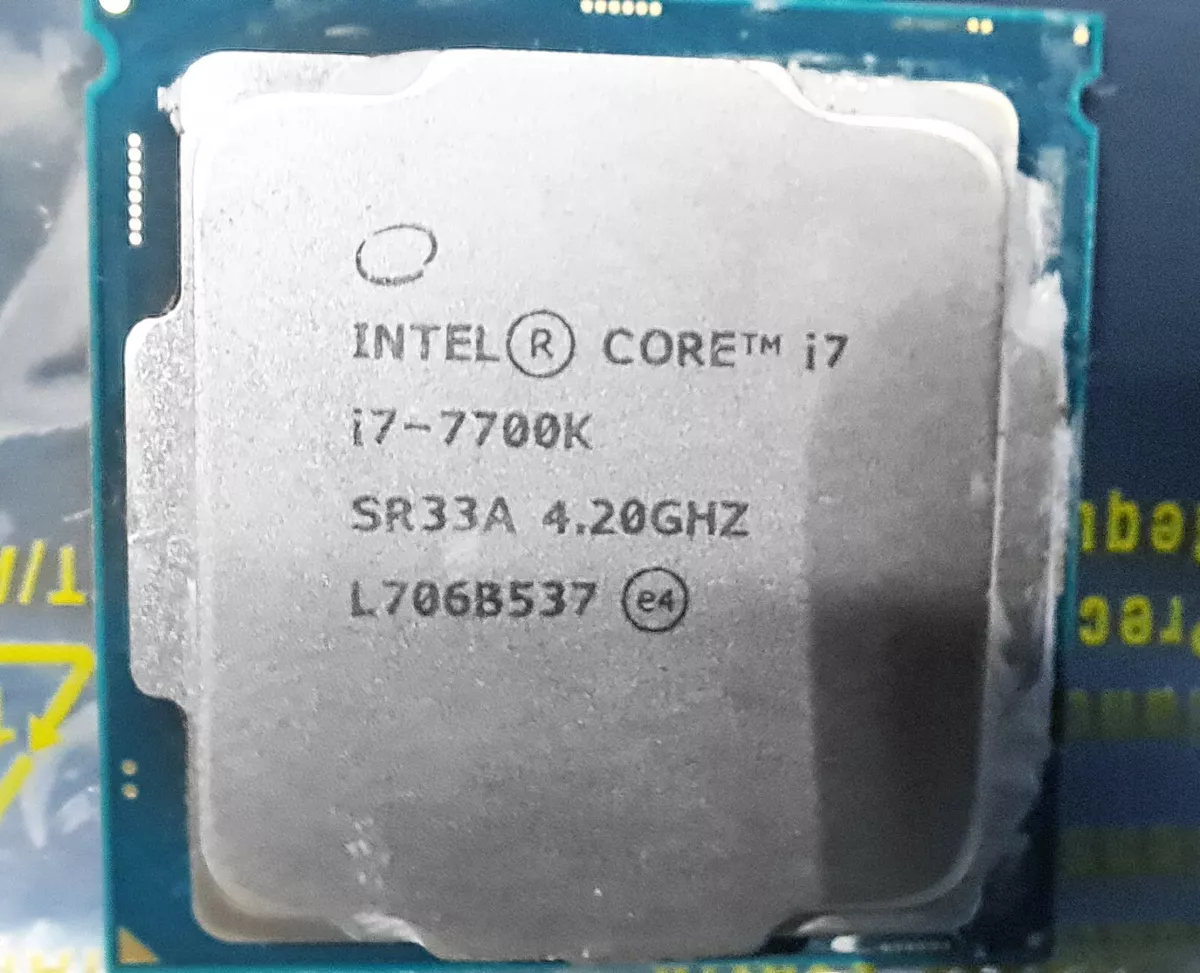 Intel Core I7-7700K Processor 4.2 GHz Quad-Core SR33A 990135482683