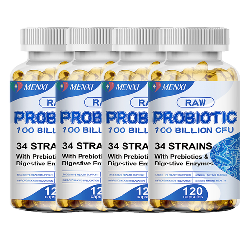 Prebiotic & Probiotics Capsules, 100 Billion CFU, Constipation & Bloating Relief - Picture 12 of 15
