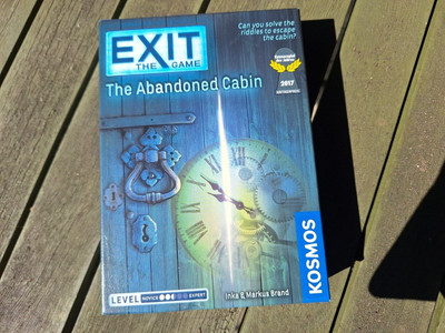 Exit the Game - The Abandoned Cabin Spiel 1-4 Spieler von Kosmos Games GEBRAUCHT
