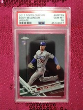 Cody Bellinger ⚾ 2017 Topps Chrome Update RC VARIATION #HMT99 PSA 10 