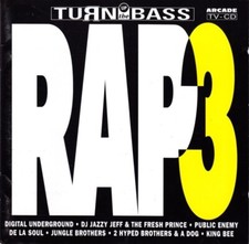 Various Turn Up The Bass Rap 3 CD Good condition Free UK Postage