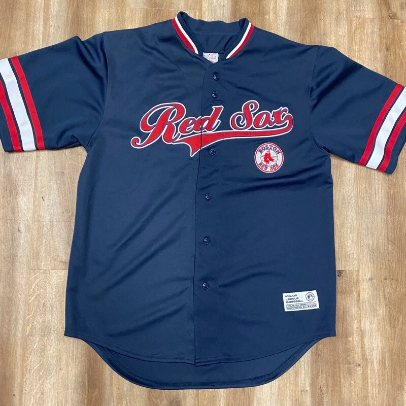 BOSTON RED SOX MANNY RAMIREZ TRUE FAN MLB BASEBALL JERSEY ADULT