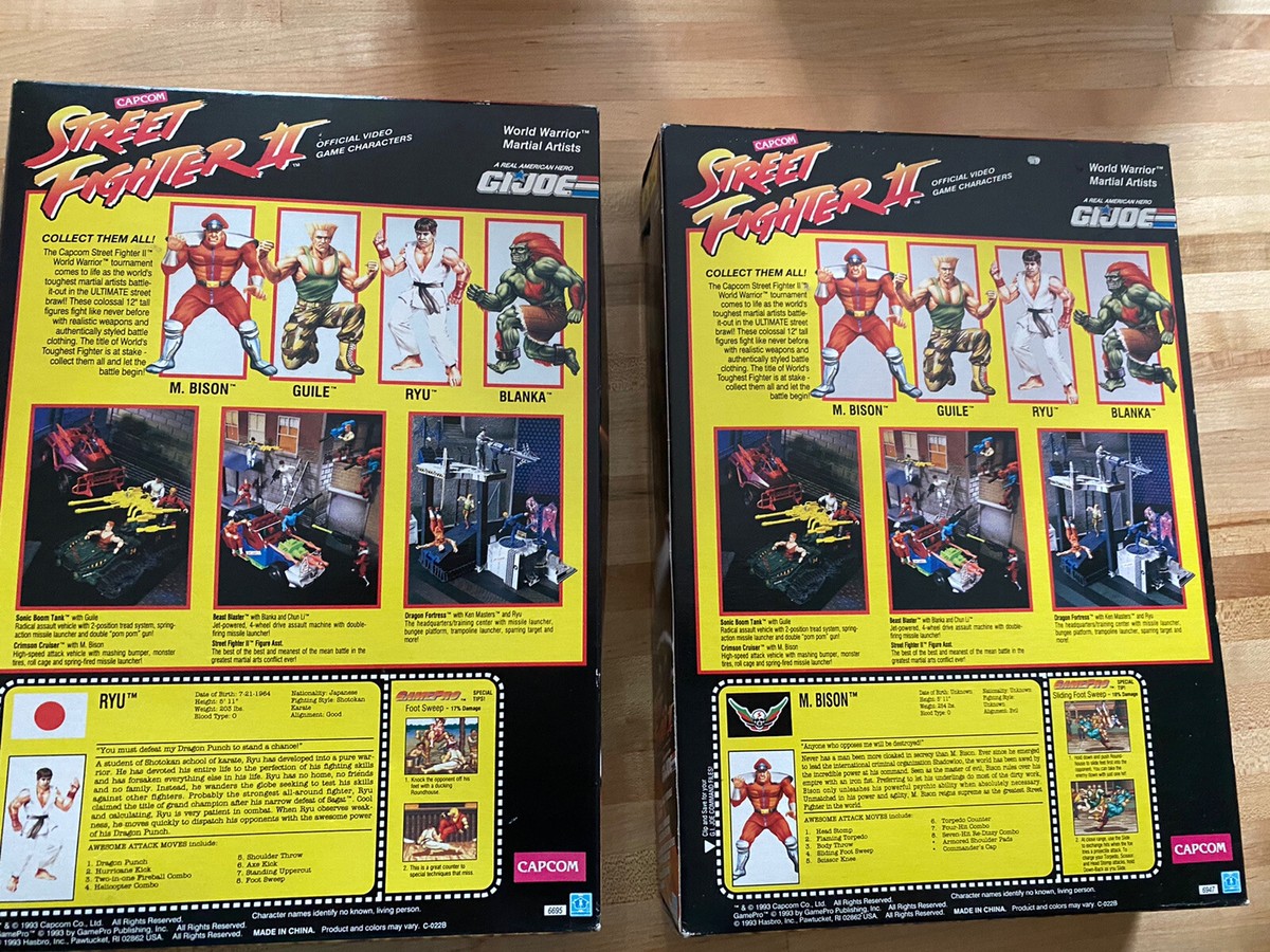 G.I.ジョー ストリートファイター リュウ G.I. JOE フィギュア 🔥GI Joe Ryu 1991 Street Fighter 2 Figure NEAR Complete