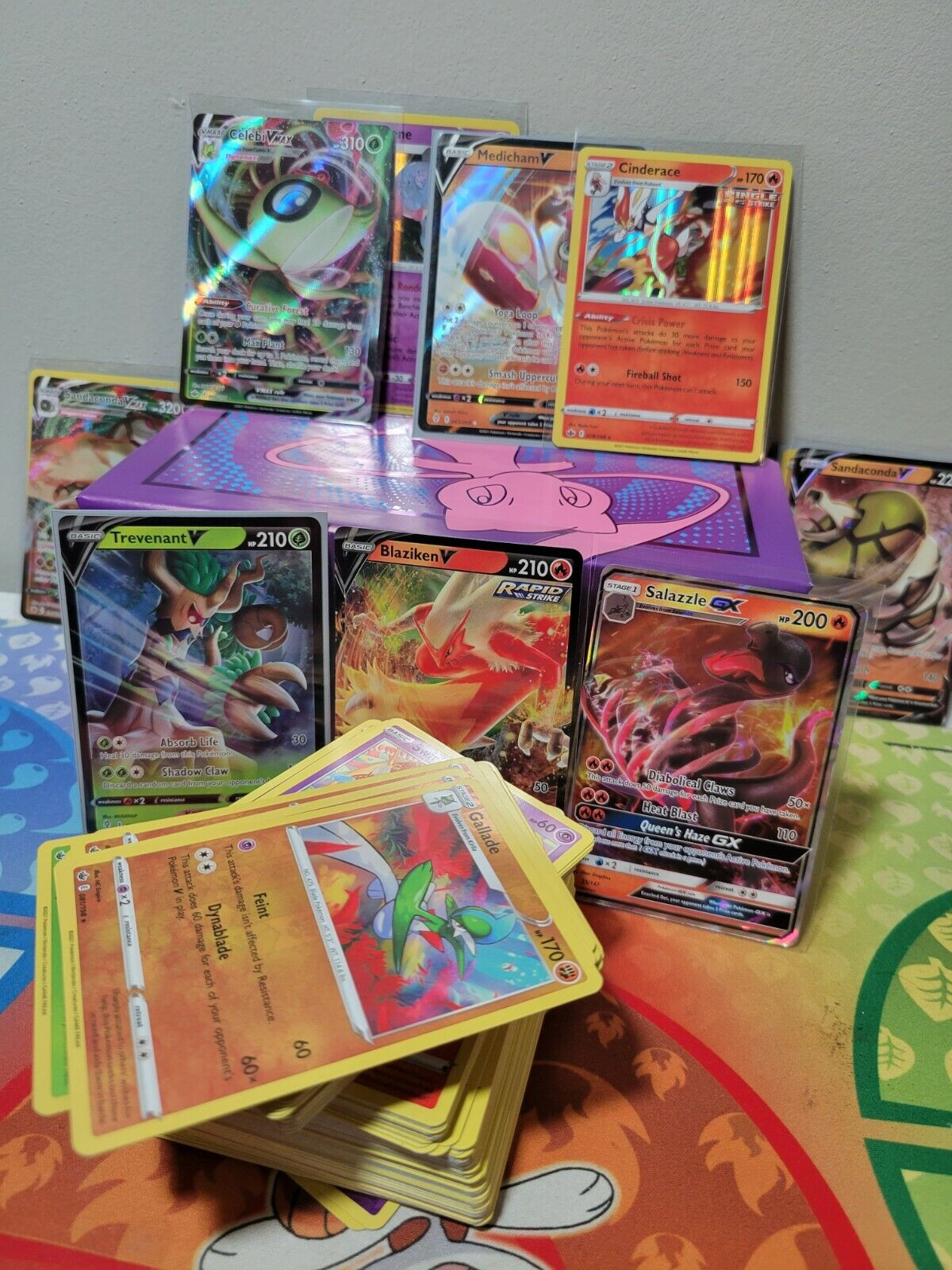 ORIGINAL - Lote de 50 Cards + 1 Pokemon GX/V SORTIDO, Magalu Empresas