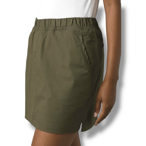 prAna Double Peak Skort Womens Size 10 Hiking Skirt in Cargo Green