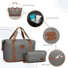 Wasserdichte Kabinentasche Wochenendtasche Handtasche Reisetasche mit Clutch