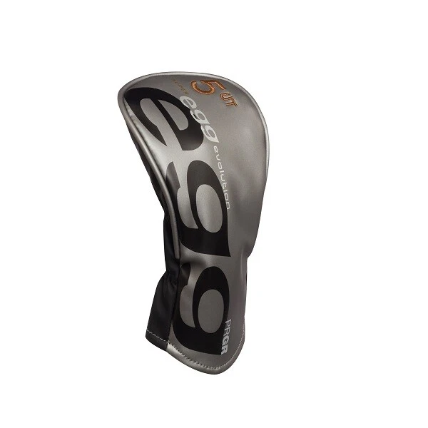 PRGR MENS HI-COR SUPER egg HYBRID 5H LOFT 23° M-37 R-FLEX UTILITIY w/Head Cover - Image 2 of 4