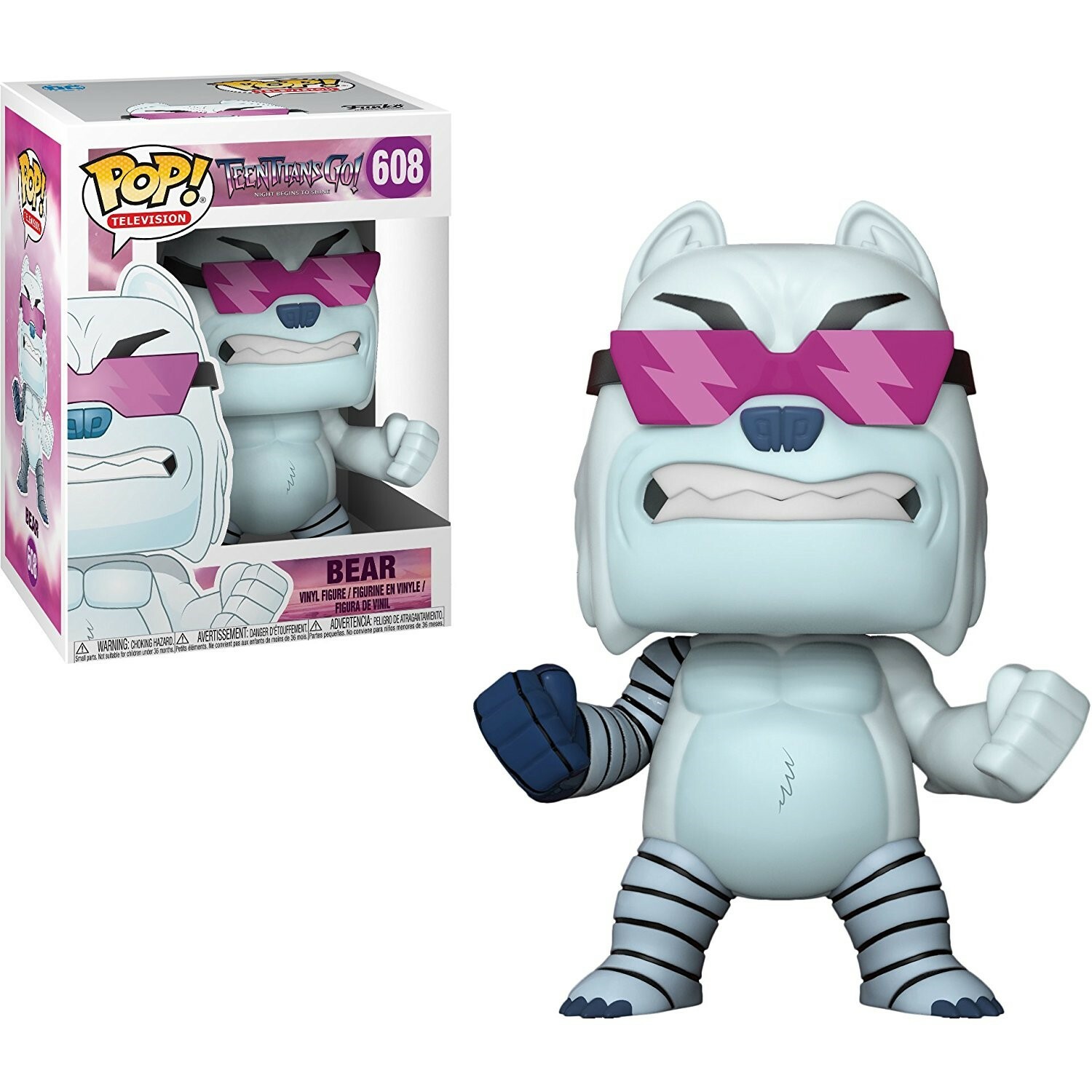 Funko - Pop Tv: Teen Titans Go The Night Begins To Shine - Oso Totalmente Nuevo En Caja