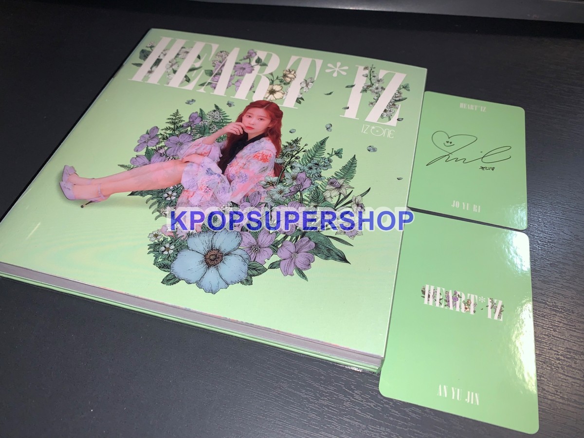 IZ*ONE 2nd Mini Album Heart IZ CD Great Rare Violeta Minju Ver