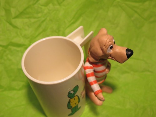 vintage Churchy La Femme cup + Beauregard Hound figure / Pogo Possum comic strip - Picture 5 of 8