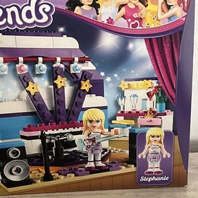LEGO Friends Rehearsal Stage (41004)-New in Damaged/Open Box Rare Retired