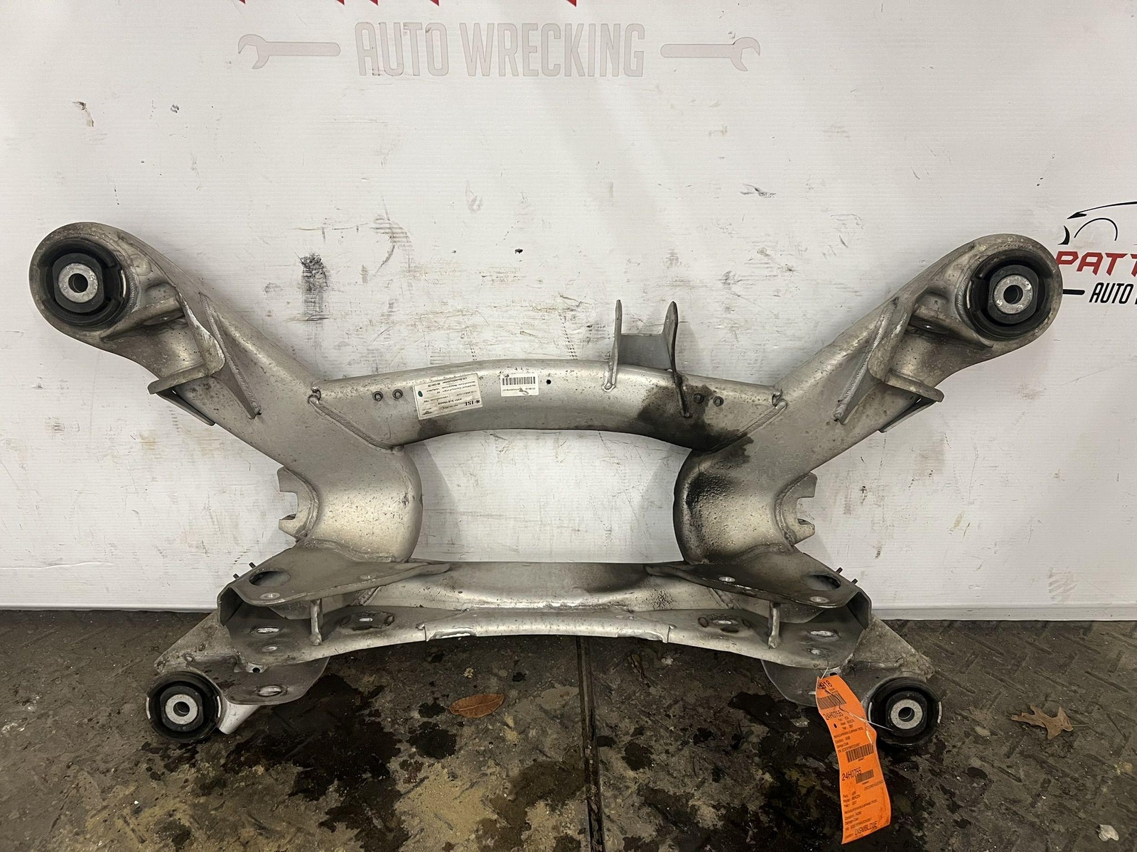 03-12 BENTLEY CONTINENTAL GT 6.0 REAR SUSPENSION SUBFRAME CROSSMEMBER CRADLE