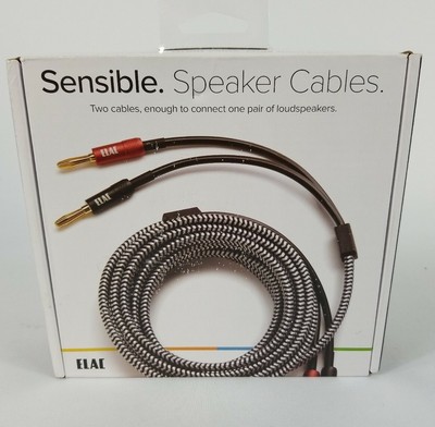 elac sensible speaker cables