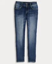 Wallflower Womens Jeans Size 5 Ultra Fit Skinny Tapered Denim Blue