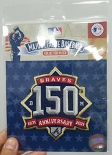 Official Braves 150th Anniversary Patch 2021 ATLANTA BRAVES Allstar year 150 yrs