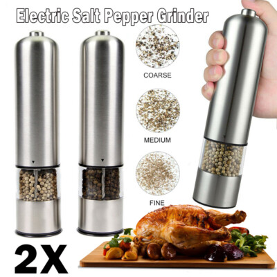 bruno auto spice mill with led light