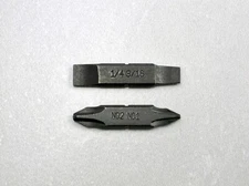 2 Genuine Leatherman Replacement Bits: Flat & Phillips Set - USPS with Tracking!