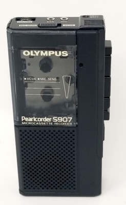 Olympus Pearlcorder S907 Handheld Microcassette Audio Recorder