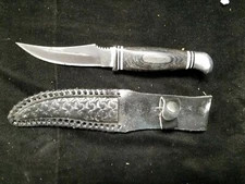 CHIPAWAY Cutlery Fixed Blade Knife w/ Sheath 4" Blade / 9" Total Length