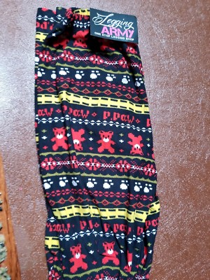 Legging Army Multicolor - Taille Unique, Full Length (Neuf Avec étiquettes)