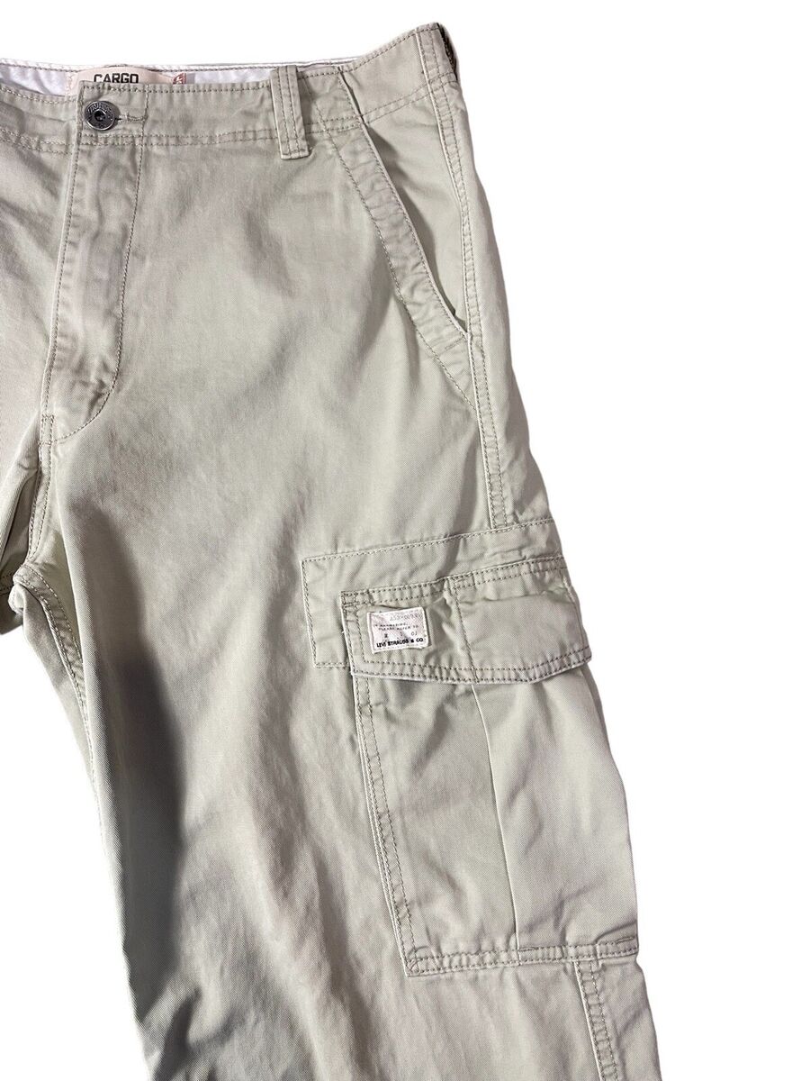 Vintage Levis Cargo Pants Mens 36 Loose Straight Leg Baggy Vintage Levis Cargo Pants Mens 36 Loose Straight Leg Baggy