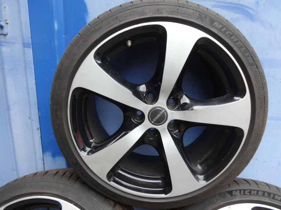 Alufelgen Reifen Borbet 8,5Jx18 ET50 225/40ZR18 92Y Michelin Ford Mondeo MK4 BA7 - Bild 2 von 4