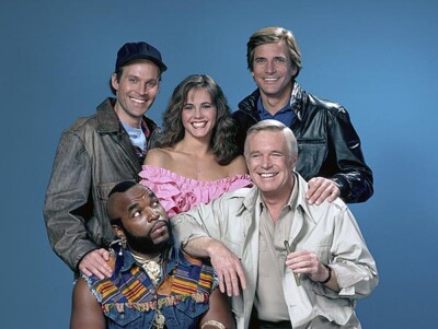The A-Team 1983 smiling Photo - CL0577