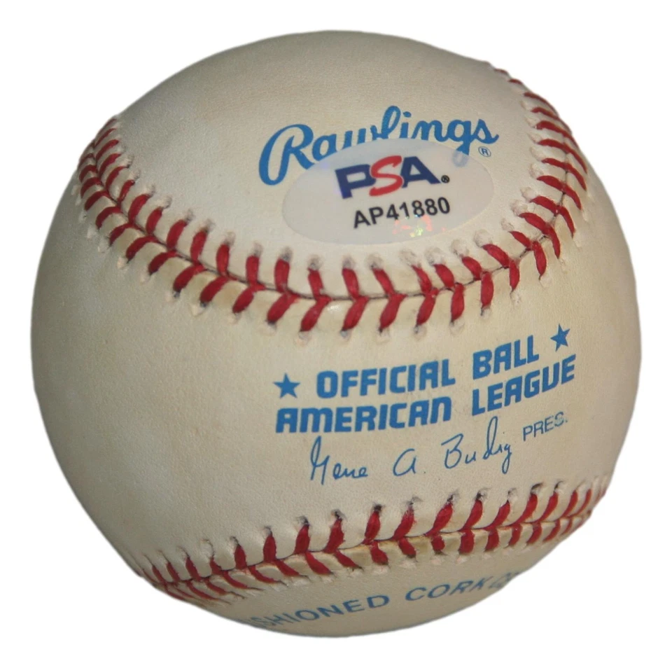 Larry Doby Signed Official American League Baseball w/HOF PSA/DNA Cleveland - Image 2 of 3