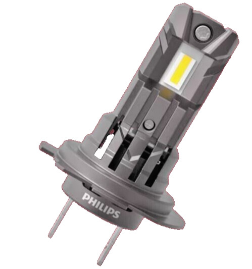 kit coppia lampadine led h7 lampade fari auto philips ultinon luce bianca 6000k. - Miniatura 10