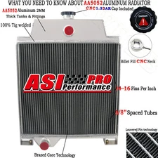 Radiator AT20797 For John Deere JD300 JD301 820 920 1020 1120 Tractor