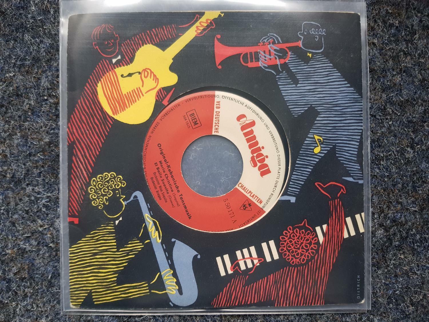 7"" EP Single Vinyl Original-Kubanische Tanzmusik / Nico Saquito/ Orchester Arago