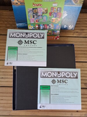人生ゲーム MONOPOLY MSC Bellissima Special Edition 人生ゲーム MONOPOLY MSC Bellissima Special Edition MONOPOLY