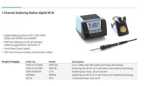 WD1000 aggiornamento a WT1014 strumenti di saldatura display digitale saldatura senza piombo - Foto 9 di 23