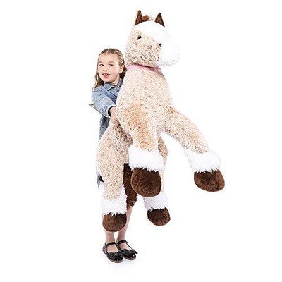 large soft toy pony