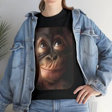 Monkey Zoo Smile Shirt Funny Animals Zoo Mom, Dad, Friend Joke Gift Clothes