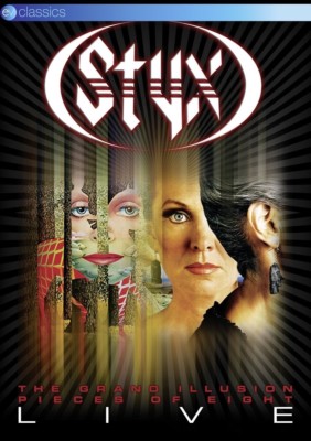 STYX - THE GRAND ILLUSION & PIECES OF EIGHT LIVE  DVD NEU 