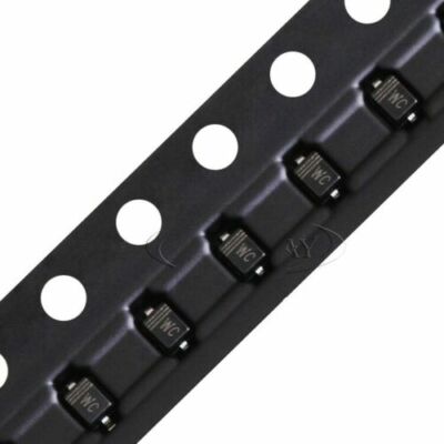 50PCS BZT52C7V5S MM3Z7V5 PZU7.5B WC 7.5V 1/5W SOD-323 0805 SMD Zener Diodes