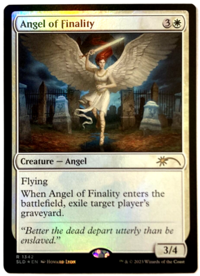 MTG Angel of Finality *FOIL* Secret Lair Angels Commander Deck