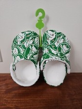 NWT Crocs Classic Duke Print Slip On Clog Green White Alligator Logo Toddler C4