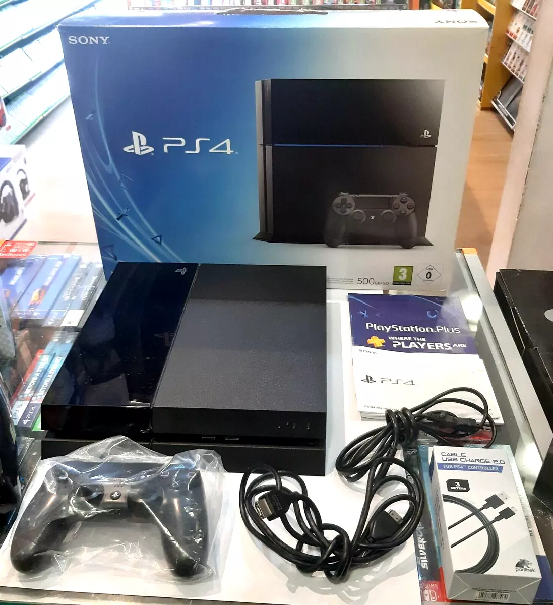 Console Playstation 4 FAT 500GB PS4 USATO GARANTITO