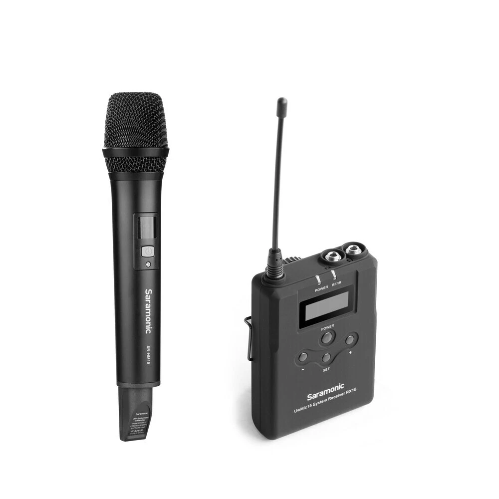 Saramonic UwMic15B UHF Wireless XLR Plug-On Transmitter System (UwMic15B)