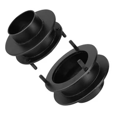 Black 2" Front Leveling Lift Kit Coil Spacers For 94-13 Ram 1500 2500 3500 4WD