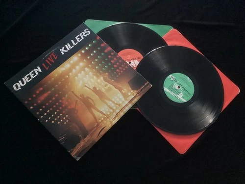 Queen - Live Killers - UK Vinyl x2 Gatefold LP & Printed Inners - 1st press