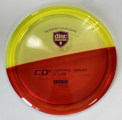 Discmania   C-Line CD1 - Diamond Eye Dyes Custom 50/50 - Gannon Red 173g  